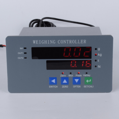 La Manche de l'amplificateur 6 de capteur de pression du piézoélectrique IP65 contrôleur de pesage programmable de 350 ohms