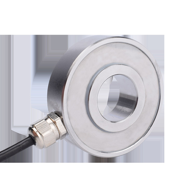 10kg au capteur de pression de piézoélectrique miniature d'anneau en acier de 2t Ring Miniature Force Sensor Stainless