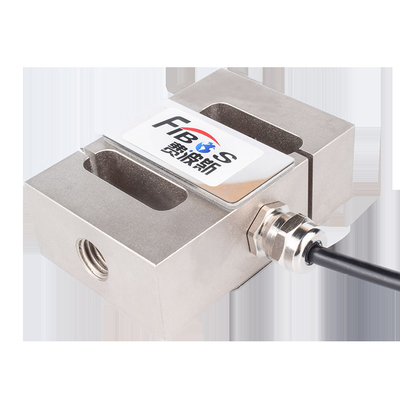 Type de l'acier inoxydable 2.5T 5T 10T S de haute précision capteur de pression de piézoélectrique pour l'échelle de trémie
