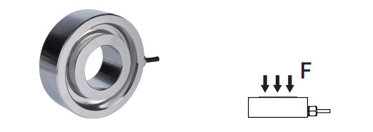 Certificat complet du capteur de force miniature 1,5 mV/V en acier inoxydable 10-200kN