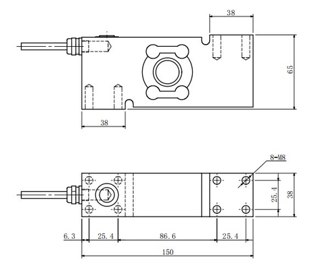 Stock d'usine FA568 50kg 500kg 1000kg cellule de charge de Point de Signle d'acier inoxydable pour le capteur de pesage d'échelle de plate-forme