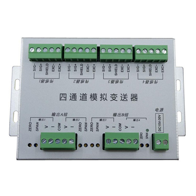 24 amplificateurs mordus IP64 5000hz de capteur de pression de piézoélectrique le conditionneur de signal de jauge de contrainte 10-1280 fois/sec